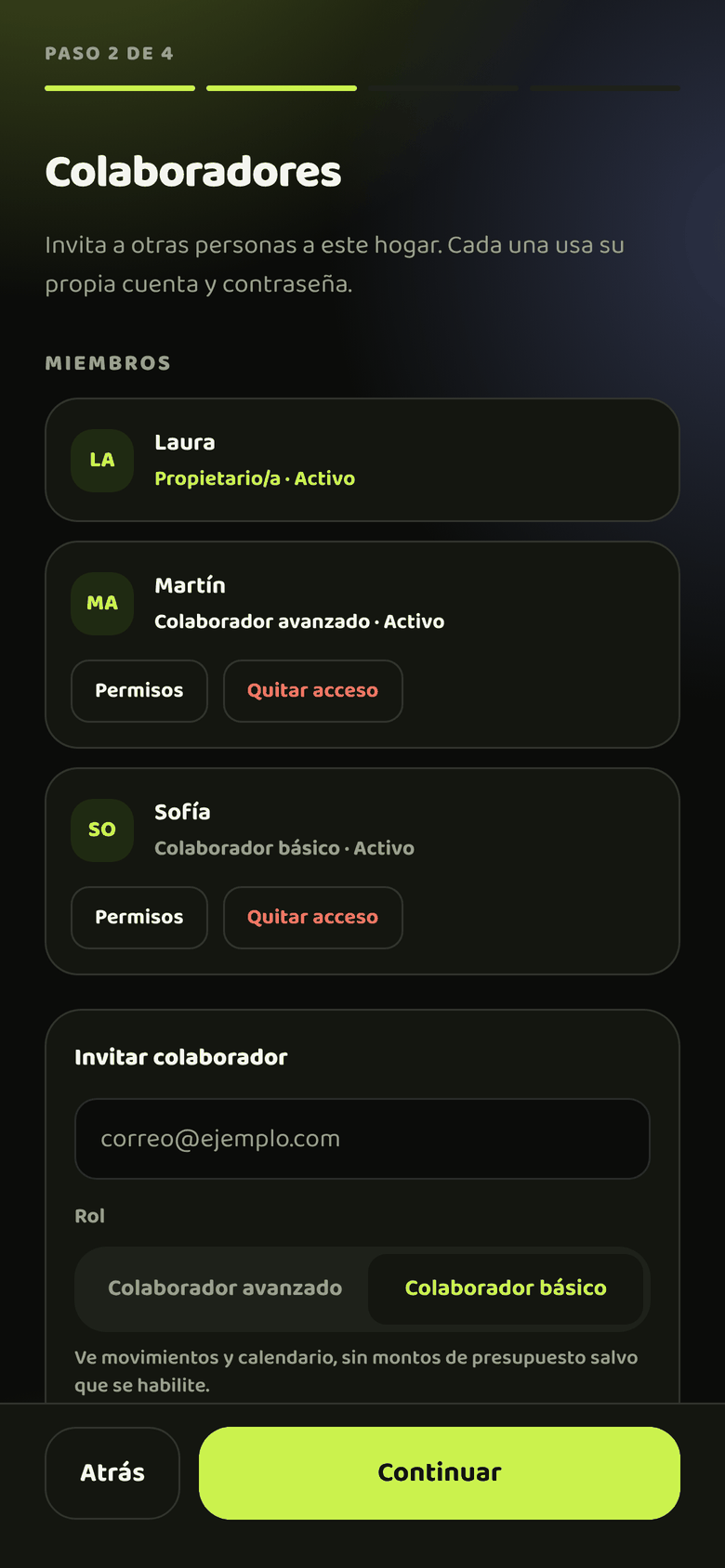 Vista de la app; captura pendiente