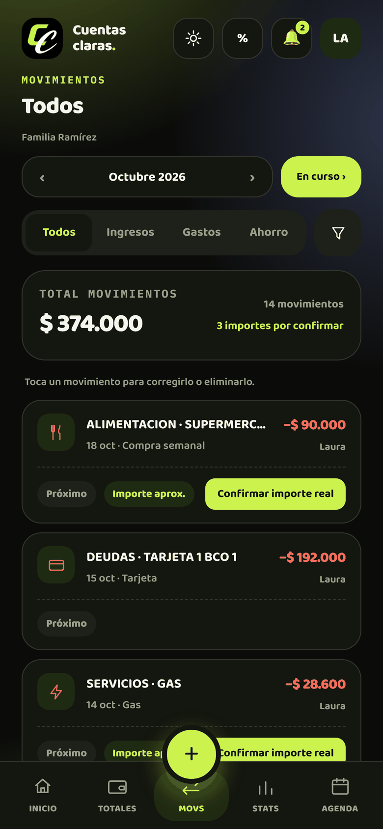 Vista de la app; captura pendiente